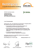Zertifizierung 2012