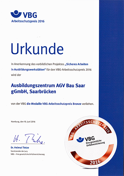 vbg urkunde 500